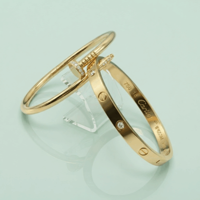 براسلي Cartier Love و Juste un Clou